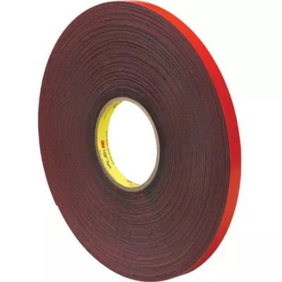 1/2" x 5 Yards Gray 3M 4611 VHB Tape 1 Rolls/Case