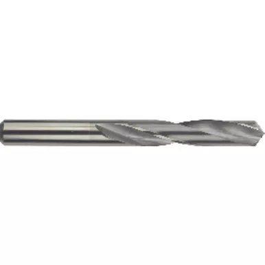 #1 Dia. x 0.228" Shank x 1-3/4" Flute Length " OAL, Standard, 118 Degree, Bright, 2 Flute, External Coolant, Round Solid Carbide Drill Series/List #5374 MT1251094