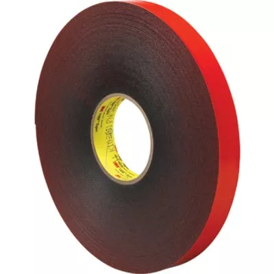 1" x 5 Yards Gray 3M 4611 VHB Tape 1 Rolls/Case
