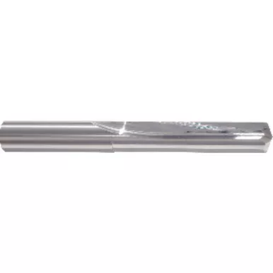 #10 Dia. x 0.1935" Shank x 1-3/16" Flute Length x 2-1/4" OAL, Straight Flute, 140 Degree, Bright, 2 Flute, External Coolant, Round Solid Carbide Drill Series/List #5376 MT1350785
