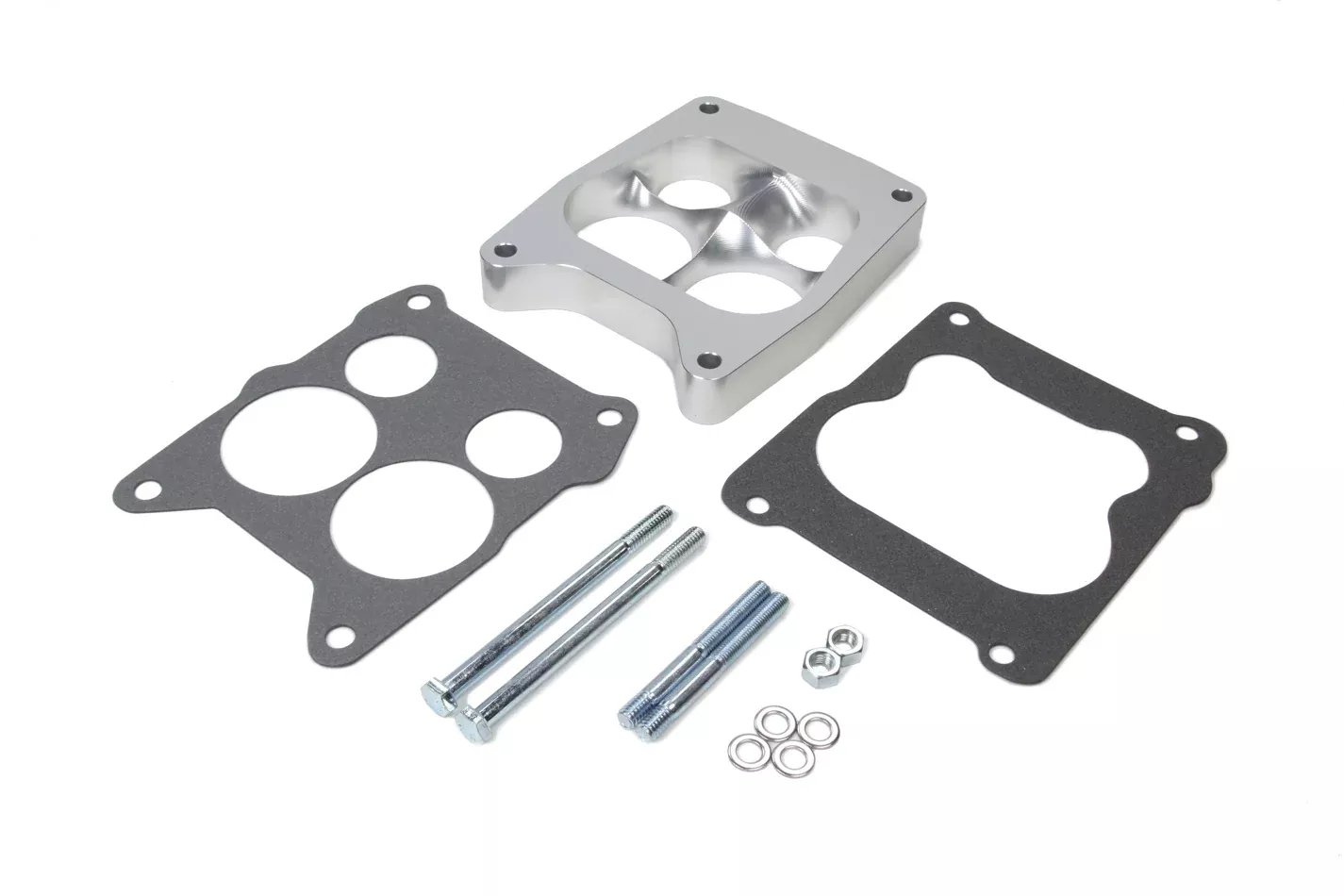 1in Alum Carb Spacer Quadrajet 4 Hole