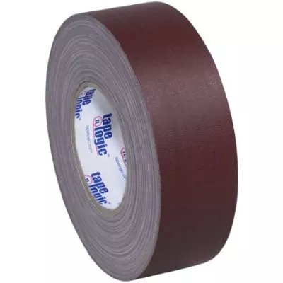2" x 60 Yards Brown Tape Logic 11 Mil Gaffers Tape 24 Rolls/Case