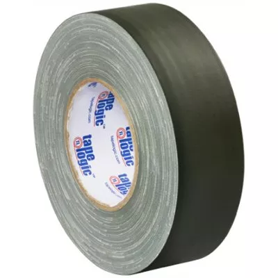 2" x 60 Yards Olive Green Tape Logic 11 Mil Gaffers Tape 24 Rolls/Case