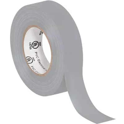 3/4" x 20 Yards Gray Electrical Tape 200 Rolls/Case