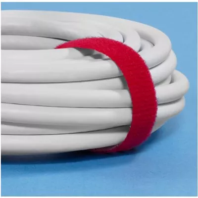 3/4" x 75' Red VELCRO Brand Self-Grip Straps 1 Rolls/Case