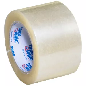 3" x 110 Yards Clear Tape Logic #220 Industrial Tape 24 Rolls/Carton