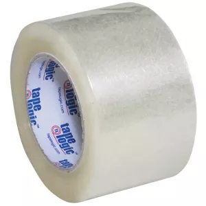 3" x 110 Yards Clear Tape Logic #291 Industrial Tape 24 Rolls/Carton