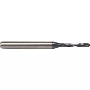 #31 Dia. x 1/8" Shank x 0.48" Flute Length x 1-1/2" OAL, Miniature, 135 Degree, Bright, 2 Flute, External Coolant, Round Solid Carbide Drill Series/List #5373 MT9453701