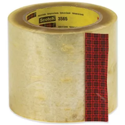 4" x 110 Yards 3M 3565 Label Protection Tape 18 Rolls/Case