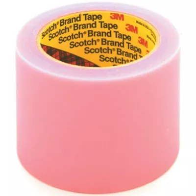 4" x 72 Yards 3M 821 Label Protection Tape 8 Rolls/Case