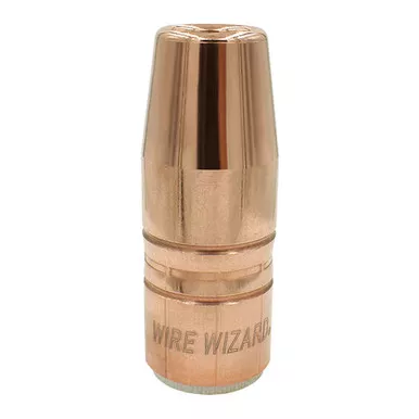 5/8" (15.9mm) Copper Tapered Standard Duty PowerBall Thread-on Nozzle w/Stick-out Tip WTP-ELN-62T-TSSC