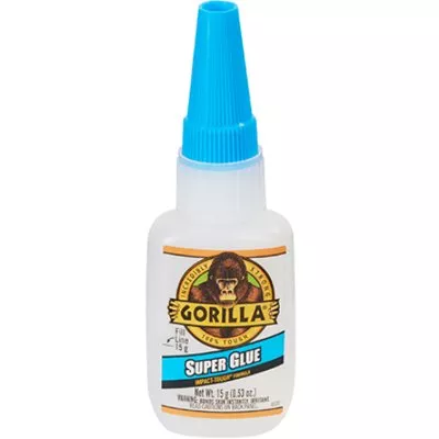 .5 Oz Gorilla Super Glue 4 Bottles/Case