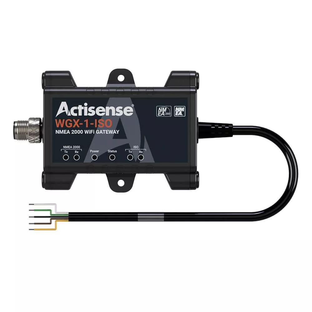 Actisense WiFi NMEA 0183 to NMEA2000 Gateway w/PC Interface – ISO Connection