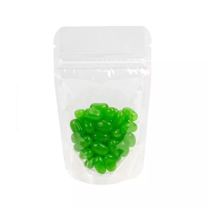 Clear Zipper Pouch Gusset Bag, 3 1/8" x 2" x 5 1/8" (100 Pieces)