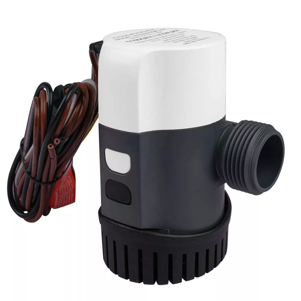Commodore 1100 GPH Automatic AMP Sensor Bilge Pump – 12V