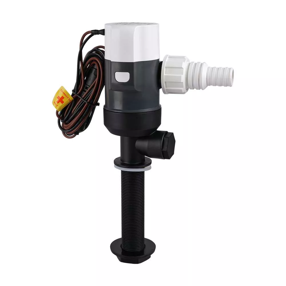 Commodore 1100 GPH Vertical Livewell Pump – Long – 12V
