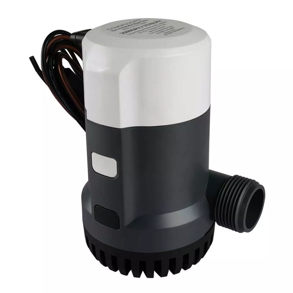 Commodore 2000 GPH Automatic AMP Sensor Bilge Pump – 12V