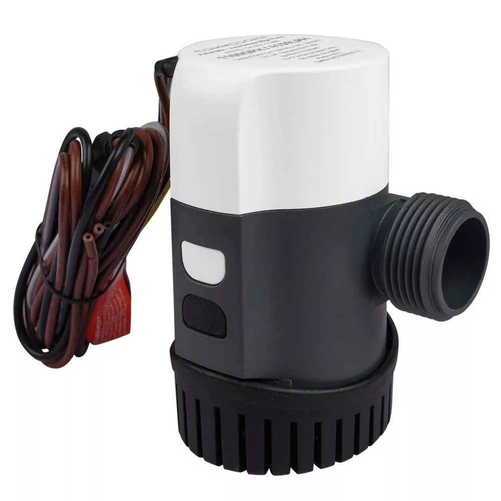 Commodore 2000 GPH Automatic AMP Sensor Bilge Pump – 24V
