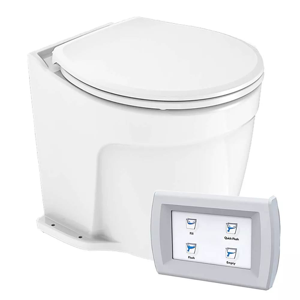 Commodore Deluxe Flush Electric Toilet – Raw Water Pump