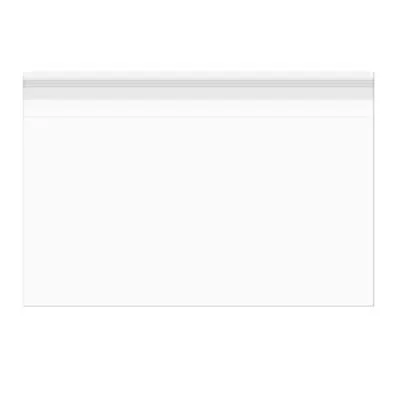 Crystal Clear Bags + Flap, 10 1/4" x 8 1/8" (100 Pieces)