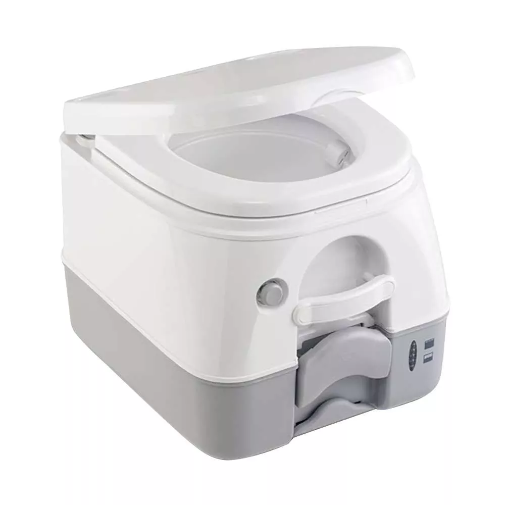 Dometic 972 Portable Toilet – 2.6 Gallon – Grey