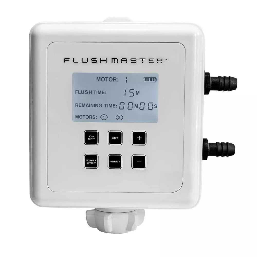 Flushmaster Outboard Flushing System – 2 Outlet w/Two 5′ Hose Kits