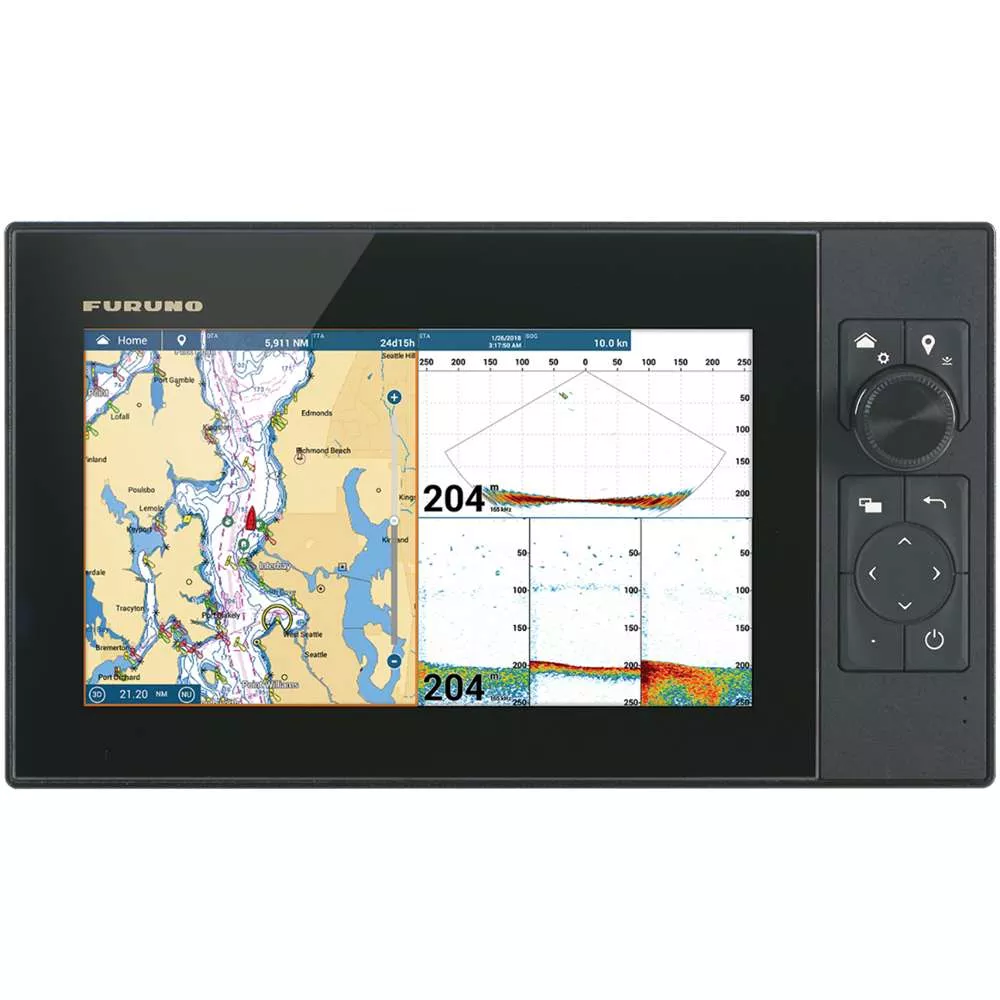 Furuno NavNet TZtouch3 9″ Hybrid Control MFD w/Single Channel CHIRP™ Sonar