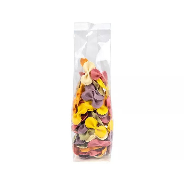 Premium Flat Bottom Gusset w/ Paper Insert, 2 1/2" x 2" x 9 3/4" - 2.3 Mil (50 Pieces)