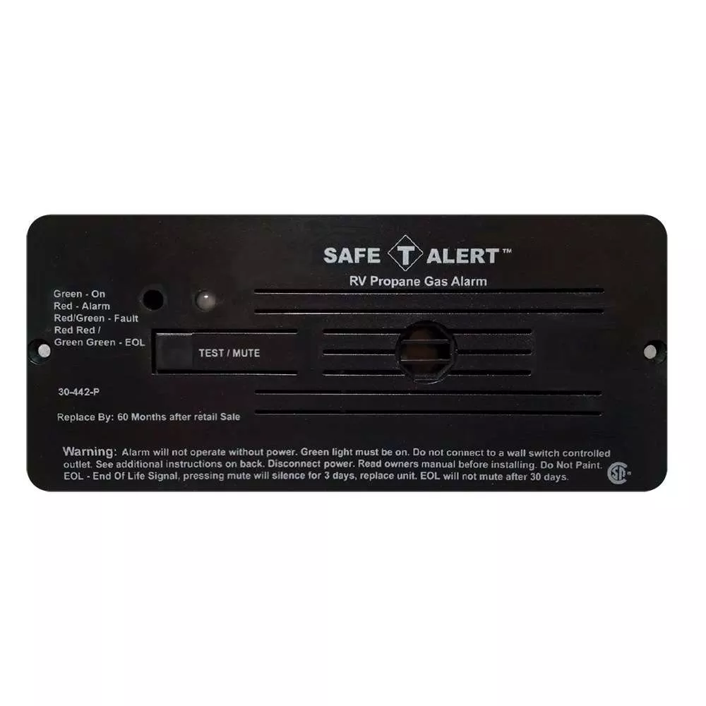 Safe-T-Alert 30 Series 12V RV Propane Alarm – Black