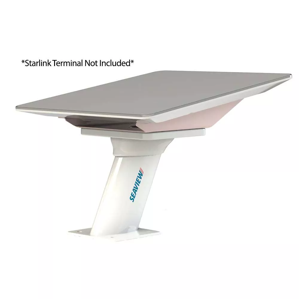 Seaview Starlink High Performance 10″ Pedestal Mount w/ADASTLKA Starlink Top Plate