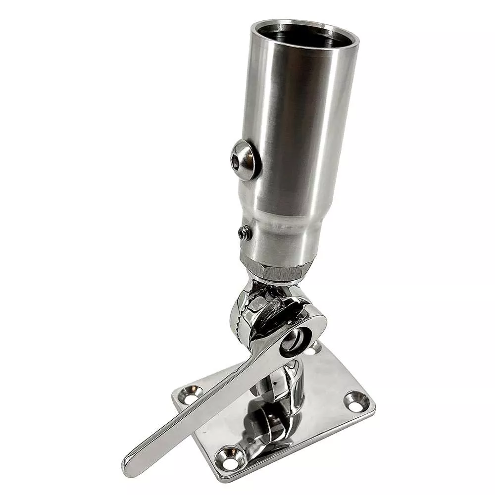 Seaview Starlink Stainless Steel 1″-14 Threaded Adapter & Stainless Steel Ratchet Base