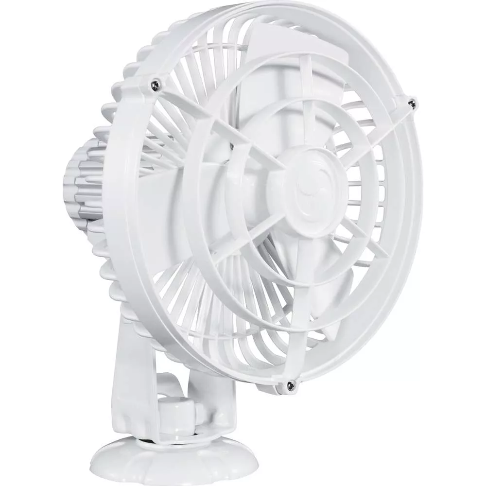 SEEKR by Caframo Kona 817 24V 3-Speed 7″ Waterproof Fan – White