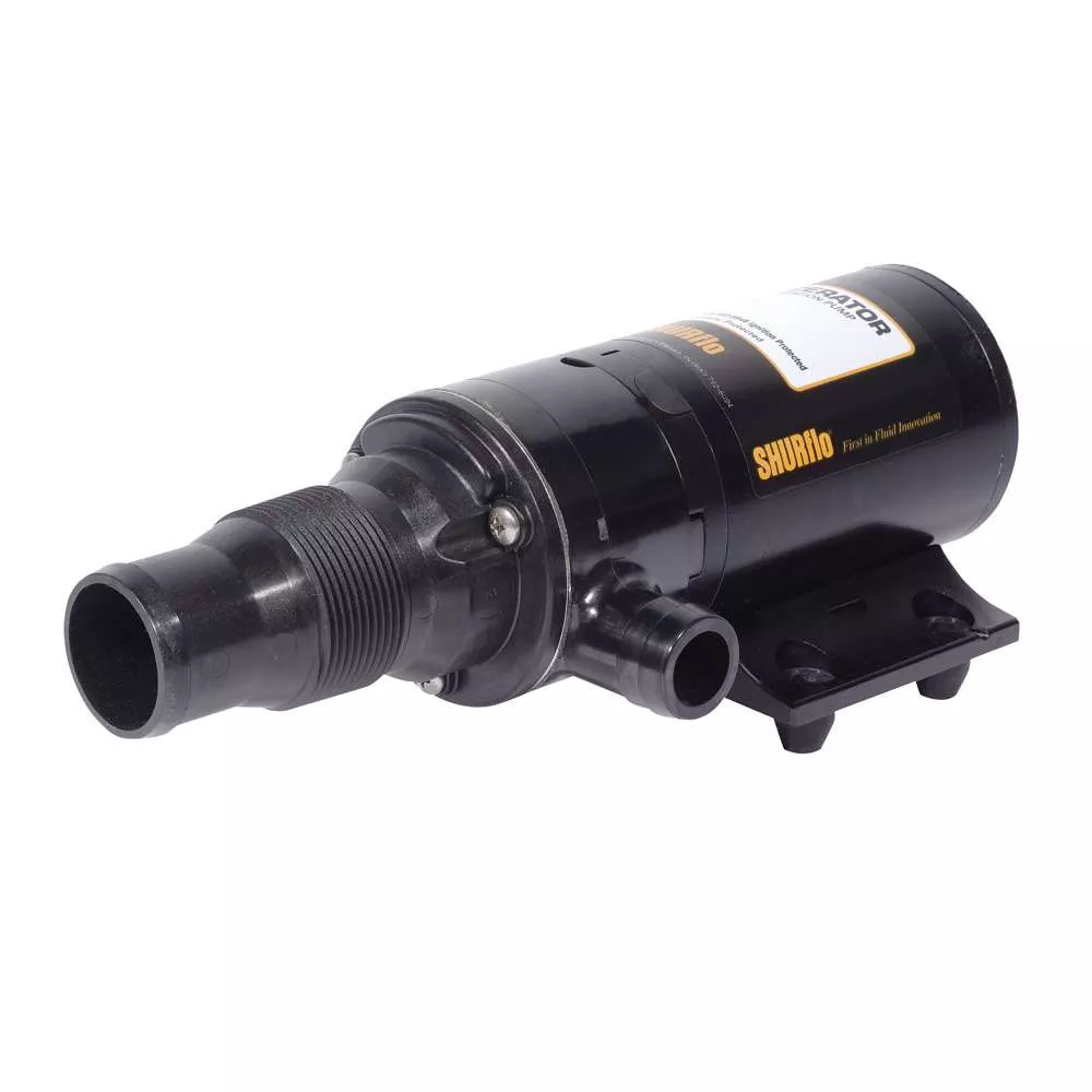 Shurflo by Pentair MACERATOR Pump w/180° Port – 12 VDC, 13 GPM