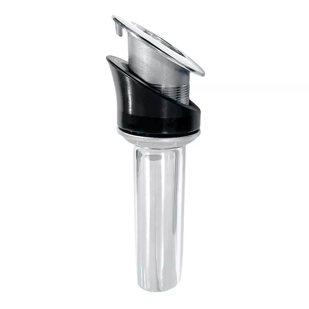 Tigress 9″ 30-Degree Rod Holder – Screwless – Stainless Steel