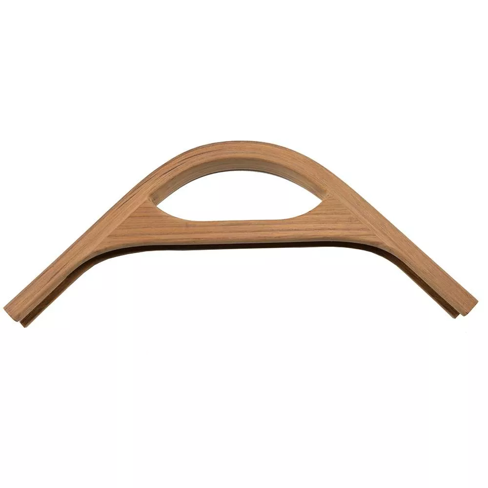 Whitecap Teak Track Corner w/Hand Hold Molding – 3/4″