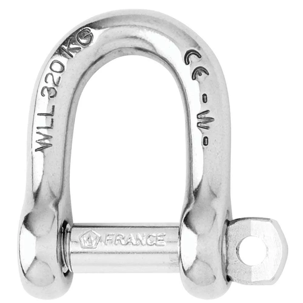 Wichard Self-Locking D Shackle – Diameter 4mm – 5/32″