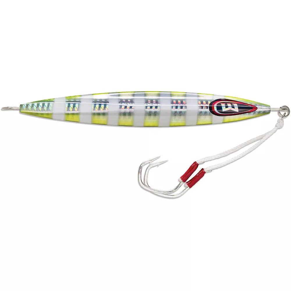 Williamson Kensaki 280 Jig – 7.25″ – 9-7/8oz – Chartreuse Blink