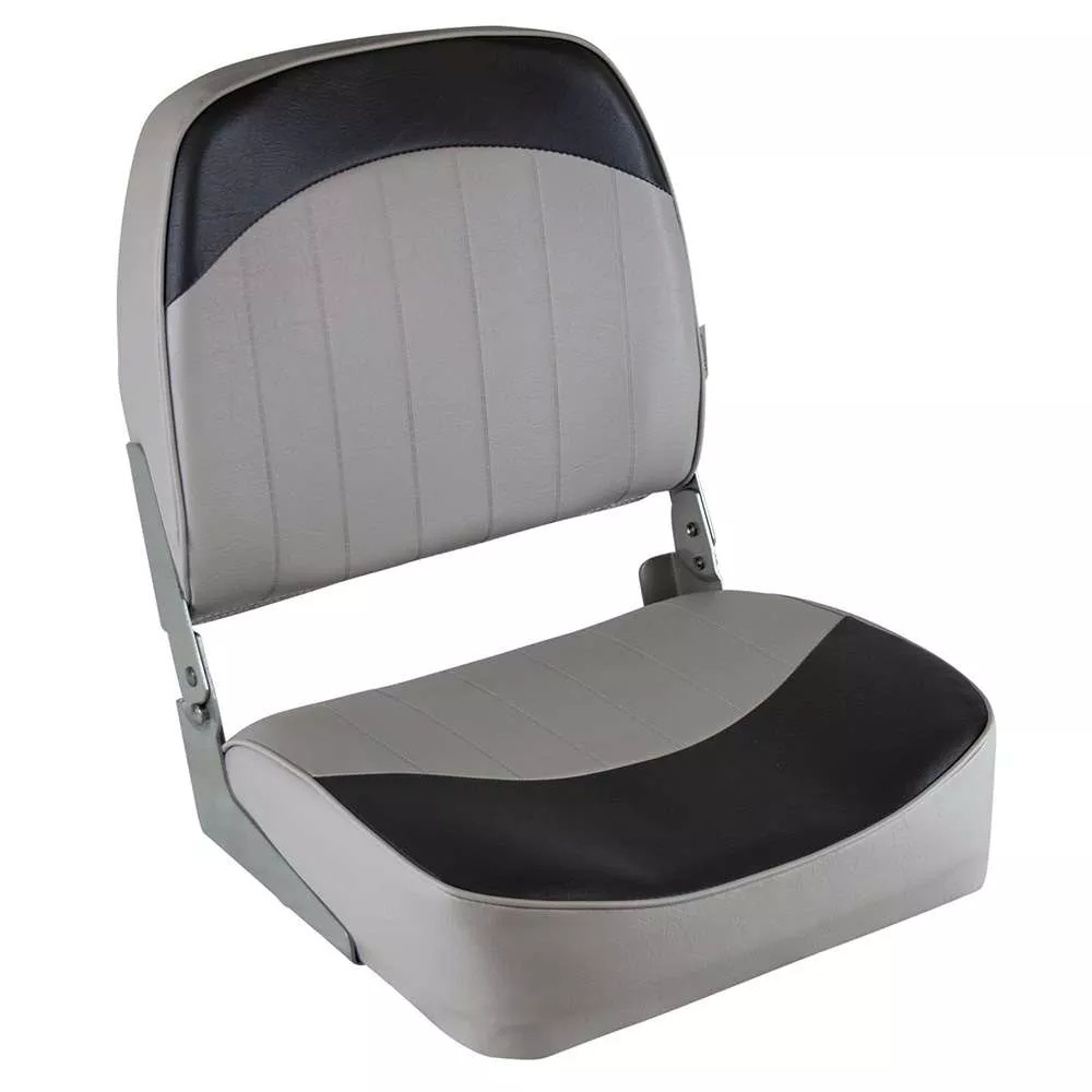 Wise Standard Low-Back Fishing Seat – Grey/Charcoal