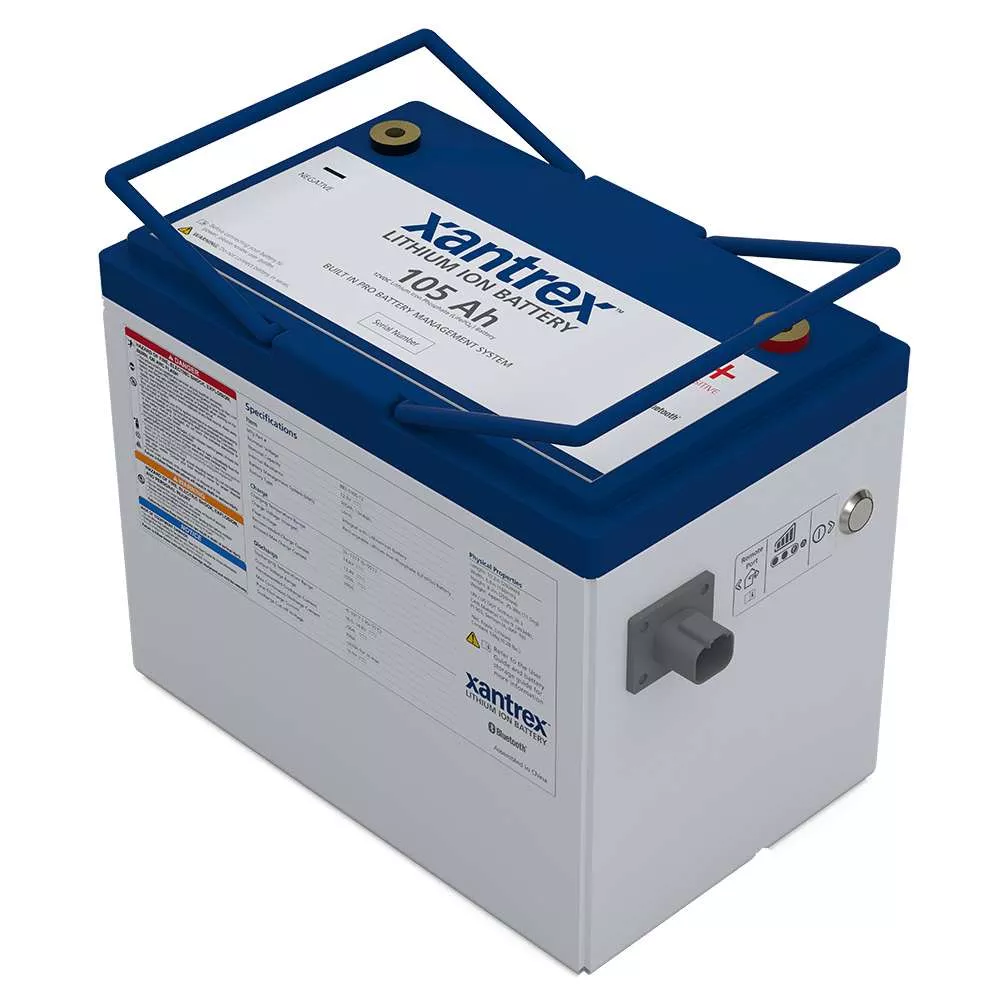 Xantrex Lithium Iron Phosphate (LiFePO4) Battery – 105AH – 12VDC